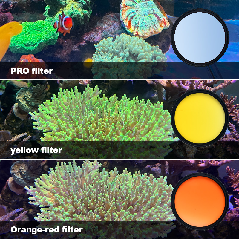 Photo Develop Tank - Vastocean Meerwasserfilter für Korallenriffe, Foto-De-Blau-Licht-Makrofotografie, God