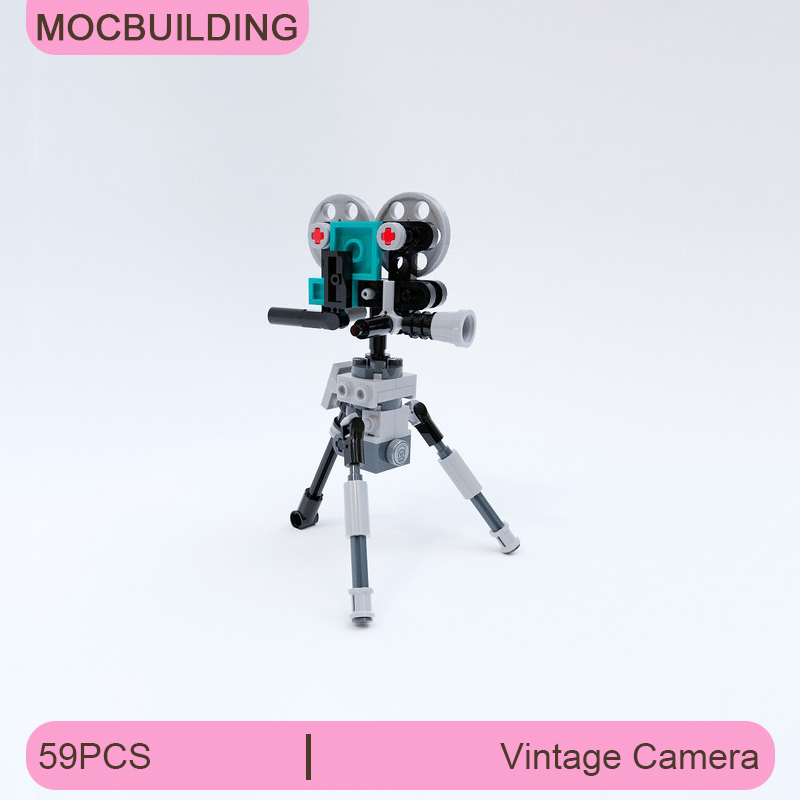 Collectible Vintage Cameras - MOC Bausteine Vintage-Kamera-Modell DIY Montage-Bausteine Sammlerstück
