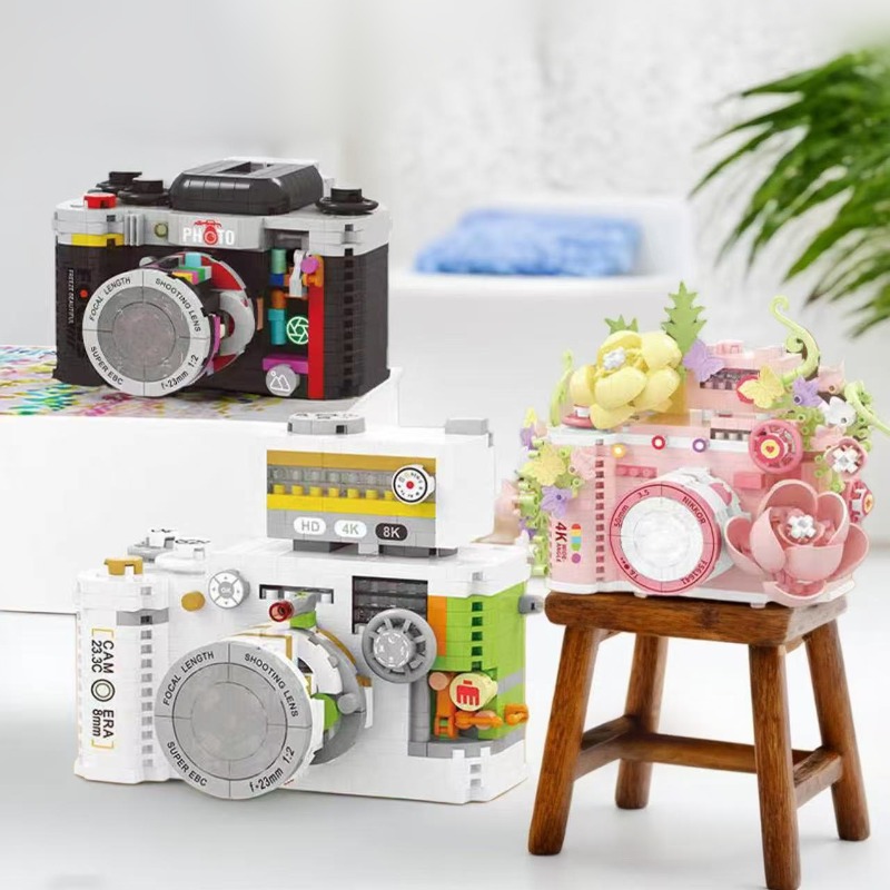 Collectible Vintage Cameras - Vintage-Kamera-Bausatz, Desktop-Dekorationsmodell für Sammler