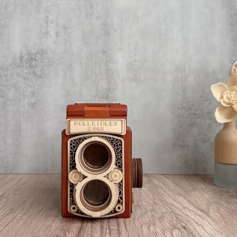 Vintage Holz-Kamera-Spieluhr H – Collectible Vintage Cameras Bewertung und Preis